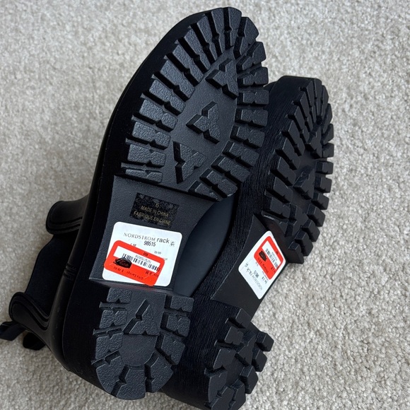 Jeffrey Campbell Black Winter & Rain Boots - Picture 4 of 5